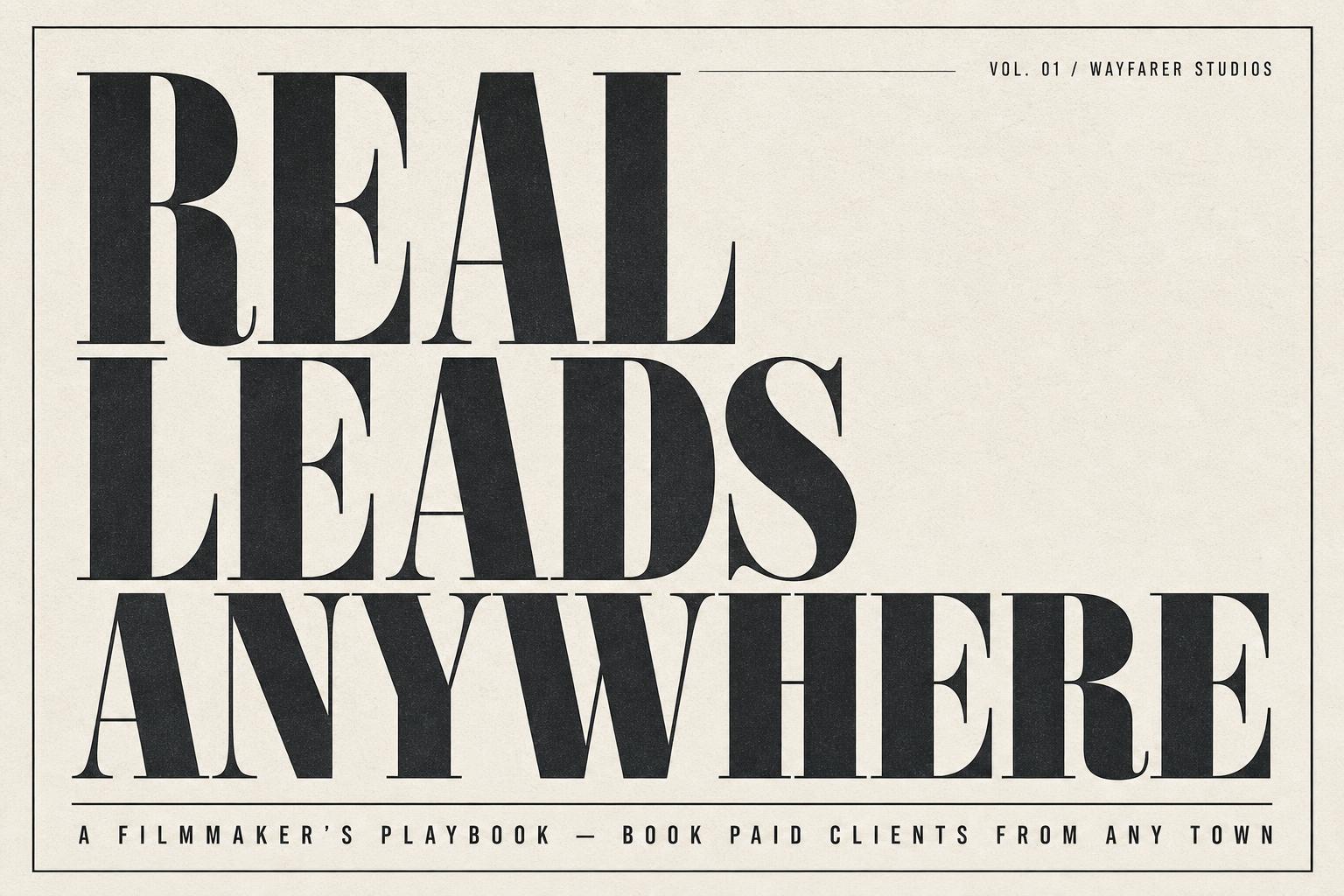 Real Leads, Anywhere